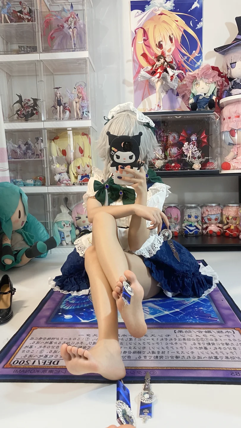 白栎Shirly - No.012 十六夜咲夜 [66P,10V-1.94GB] tg@simisebaisi 【丝足阁】065.webp